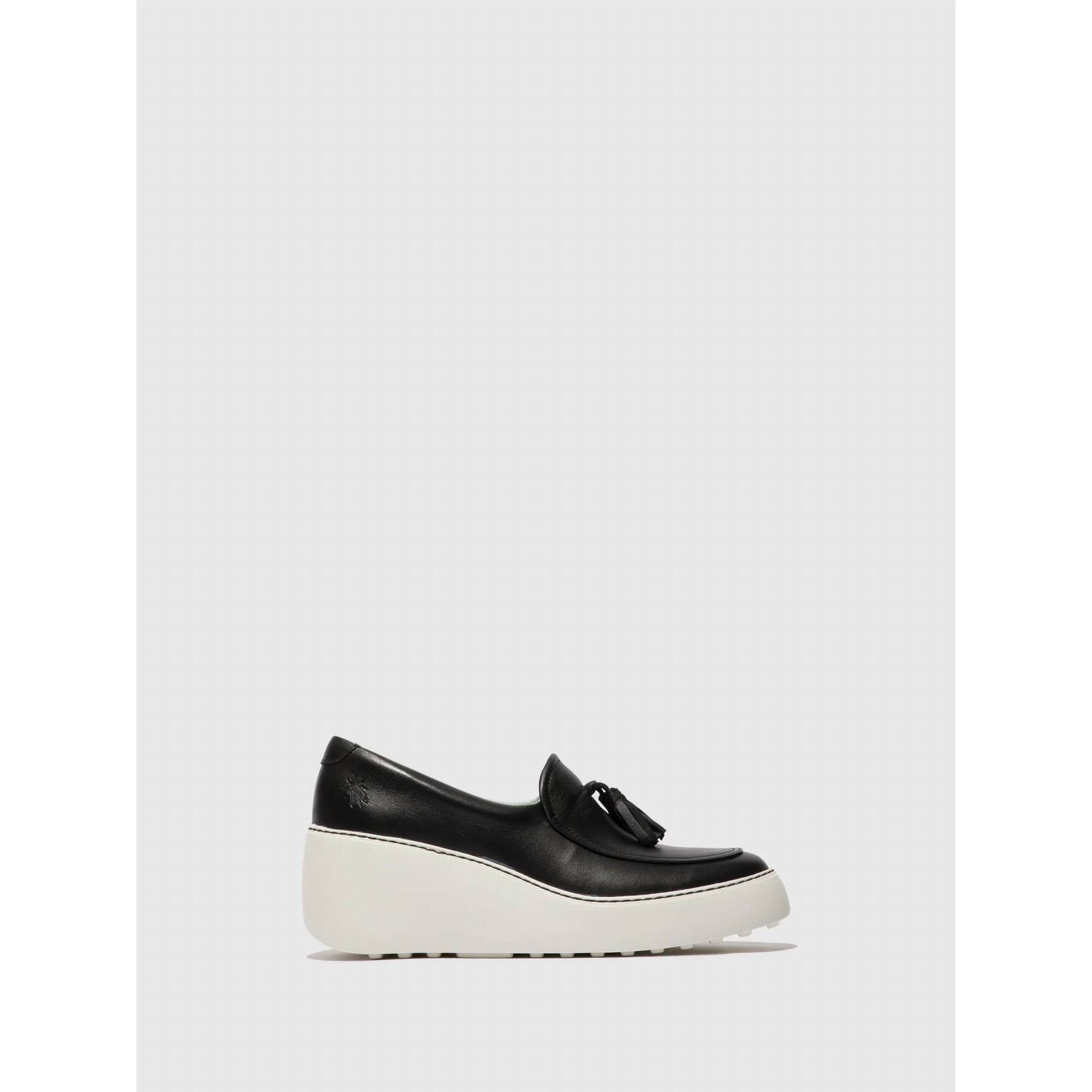 New Fly London Women's Dala Slip On Shoes In Black